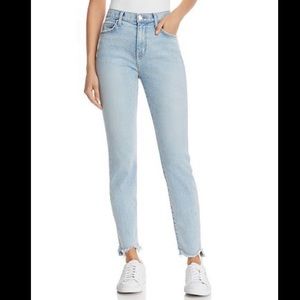 Current/Elliot High Rise Ankle Jeans